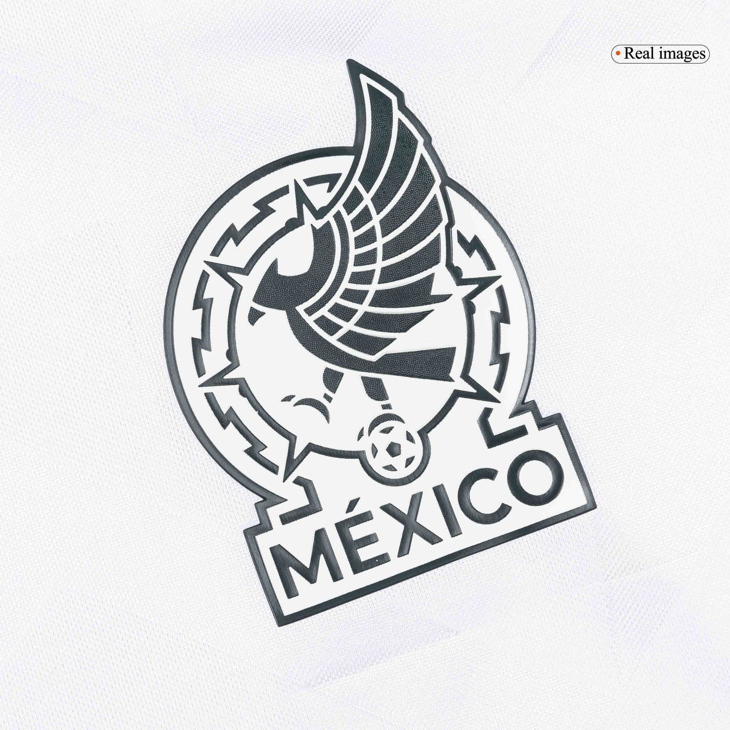 Mexico Mens Away Soccer Jersey World Cup 2026 White - Player Version