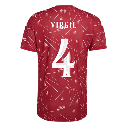 Liverpool Home Soccer Jersey 2026/27 – VIRGIL #4 – UCL (Player Version)