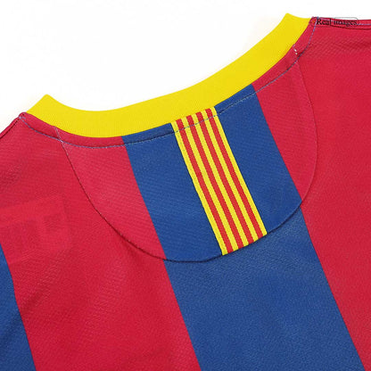 Retro MESSI #10 Barcelona Mens Home Soccer Jersey 2010/11 Red&Blue