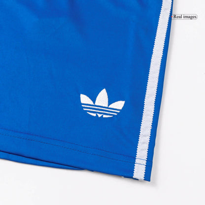 Real Madrid Mens Third Away Soccer Shorts 2025/26 Blue