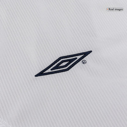 Retro Manchester United Mens Away Soccer Jersey 2000/01 White