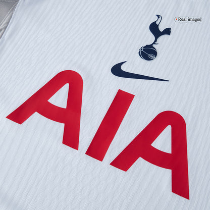 SON #7 Tottenham Hotspur Mens Home Soccer Jersey UCL 2025/26 White - Player Version