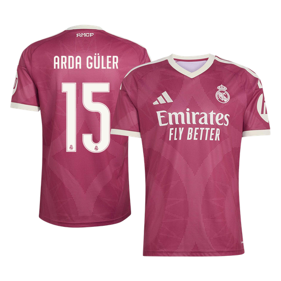 Real Madrid Third Soccer Jersey 2026/27 – ARDA GÜLER #15