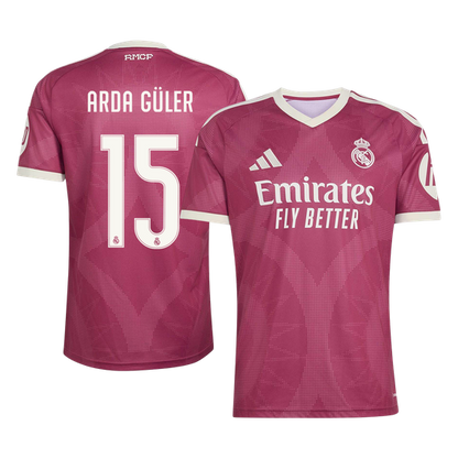 Real Madrid Third Soccer Jersey 2026/27 – ARDA GÜLER #15