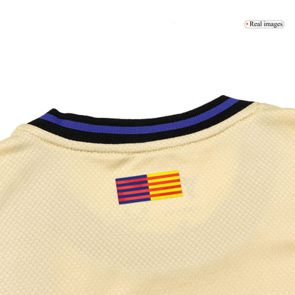 Barcelona Kids Away Soccer Full Set 2025/26 Yellow&Black