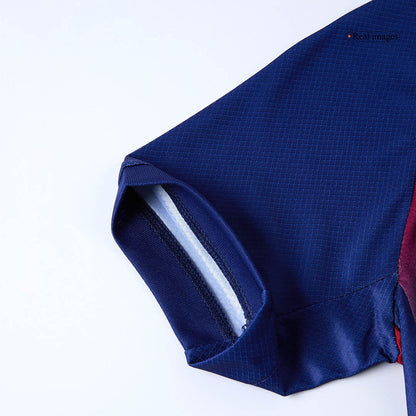 Barcelona Kids Home Soccer Full Set 2025/26 Red&Blue [PREMIUM]