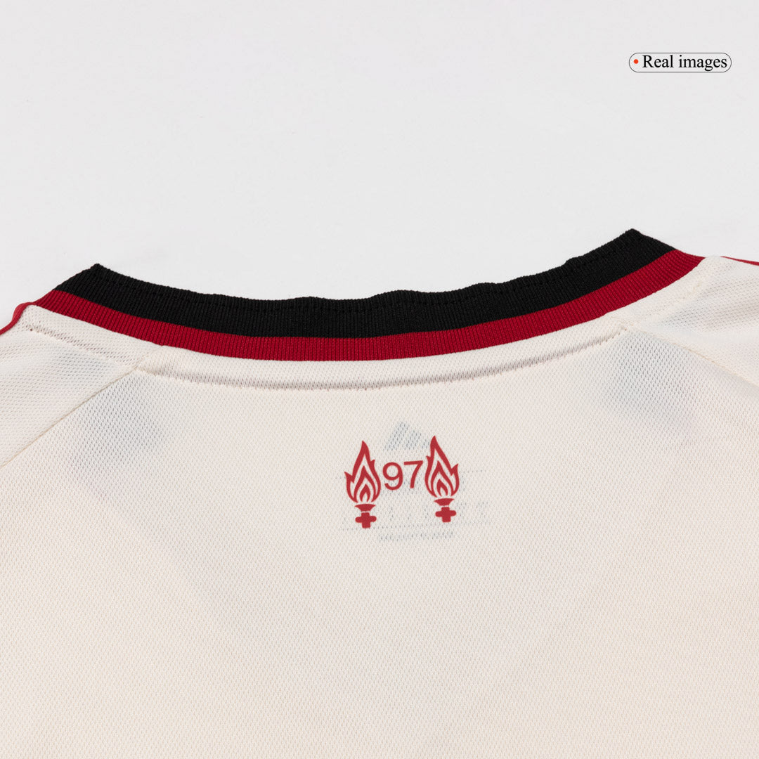 Liverpool Mens Away Soccer Jersey 2025/26 White