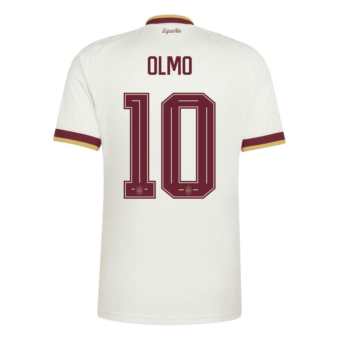 [Champion Edition] Spain Away Soccer Jersey World Cup 2026 – OLMO #10