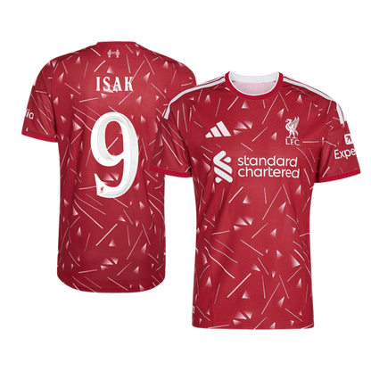 Liverpool Home Soccer Jersey 2026/27 – ISAK #9 – UCL (Player Version)