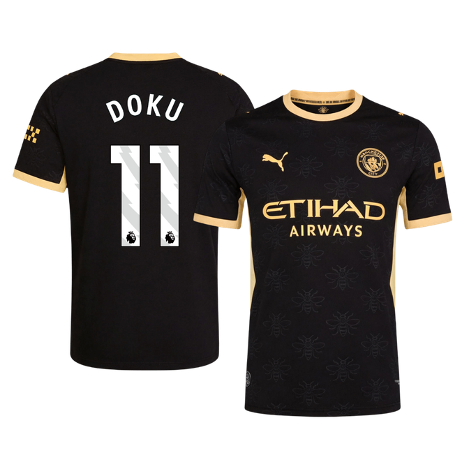Manchester City Away Soccer Jersey 2026/27 – DOKU #11 (Player Version)