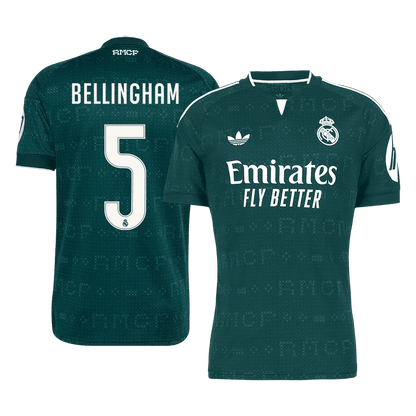 Real Madrid Away Soccer Jersey 2026/27 – BELLINGHAM #5