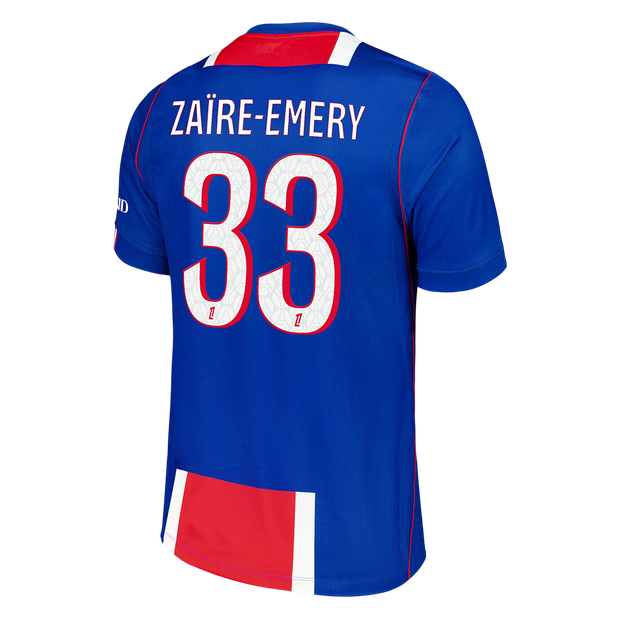 PSG Home Soccer Jersey 2026/27 – ZAÏRE-EMERY #33