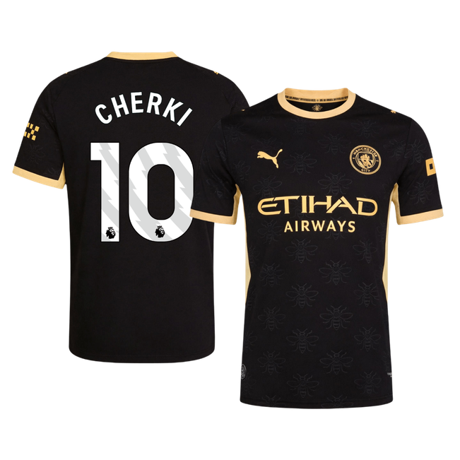 Manchester City Away Soccer Jersey 2026/27 – CHERKI #10 (Player Version)