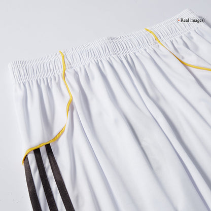 Real Madrid Mens Home Soccer Shorts 2025/26 White