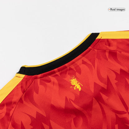 LUKAKU #9 Belgium Mens Home Soccer Jersey World Cup 2026 Red