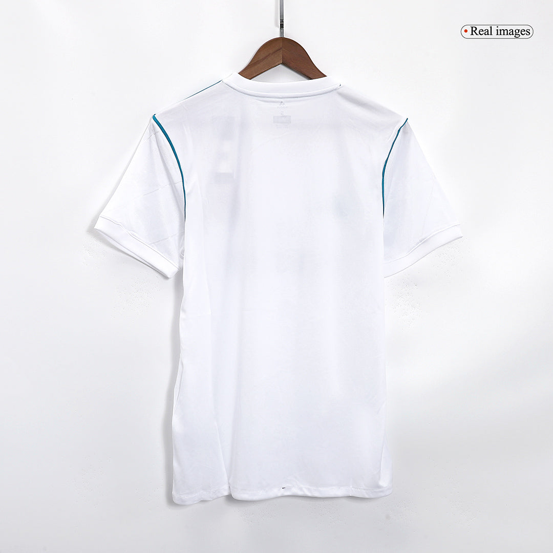 Retro MODRIĆ #10 Real Madrid Mens Home Soccer Jersey 2017/18 White
