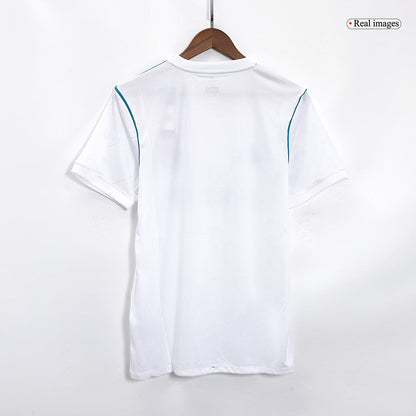 Retro MODRIĆ #10 Real Madrid Mens Home Soccer Jersey 2017/18 White