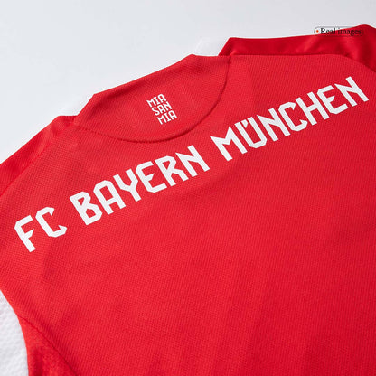 KANE #9 Bayern Munich Mens Home Soccer Jersey 2025/26 Red - Player Version