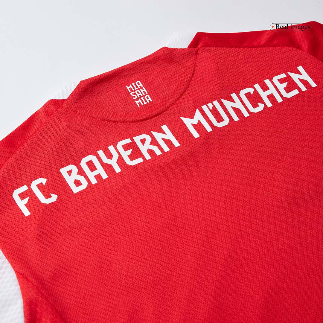 UPAMECANO #2 Bayern Munich Mens Home Soccer Jersey 2025/26 Red - Player Version