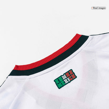 S.GIMENEZ #11 Mexico Mens Away Soccer Jersey World Cup 2026 White - Player Version