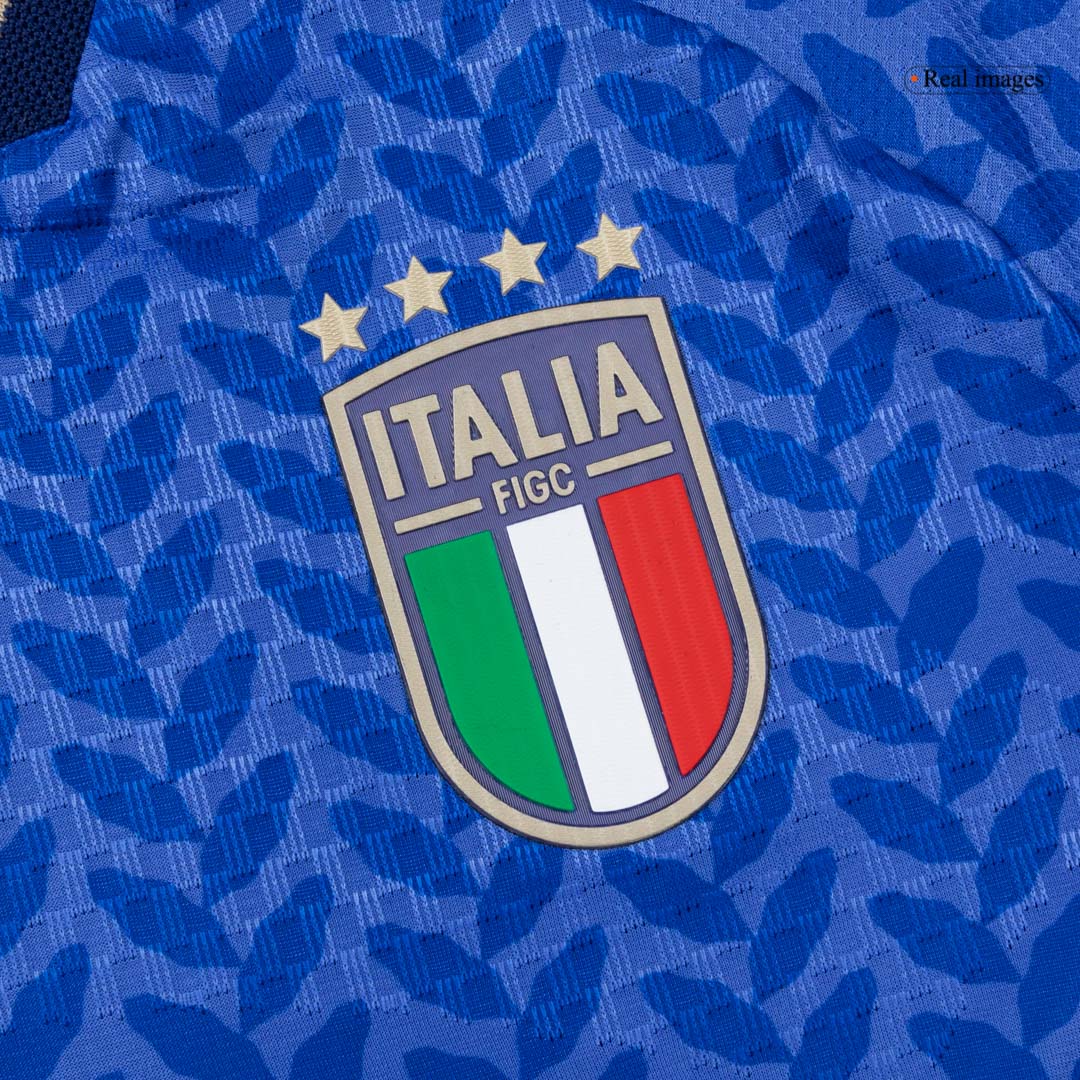 BASTONI #23 Italy Mens Home Soccer Jersey World Cup 2026 Blue - Player Version