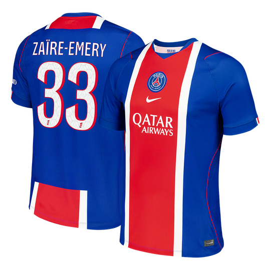 PSG Home Soccer Jersey 2026/27 – ZAÏRE-EMERY #33