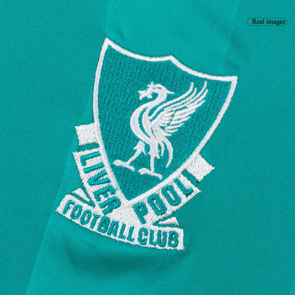 EKITIKE #22 Liverpool Mens Third Away Soccer Jersey 2025/26 Green