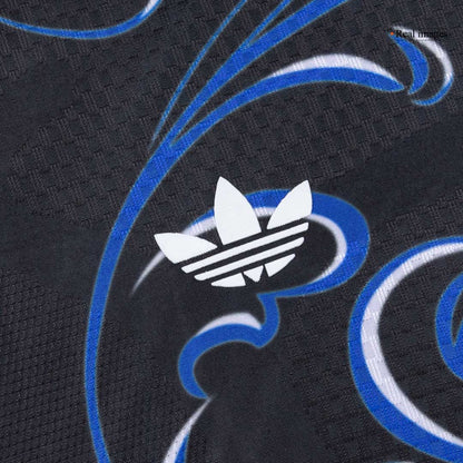 E. FERNANDEZ #24 Argentina Mens Away Soccer Jersey World Cup 2026 Black - Player Version