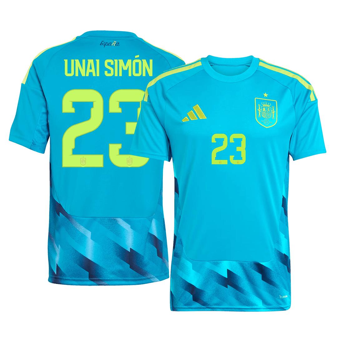 Spain Goalkeeper Soccer Jersey World Cup 2026 – UNAI SIMÓN #23