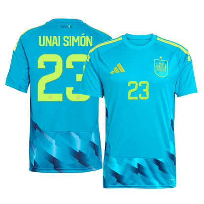 Spain Goalkeeper Soccer Jersey World Cup 2026 – UNAI SIMÓN #23