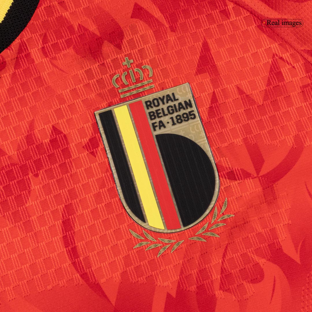 LUKAKU #9 Belgium Mens Home Soccer Jersey World Cup 2026 Red - Player Version