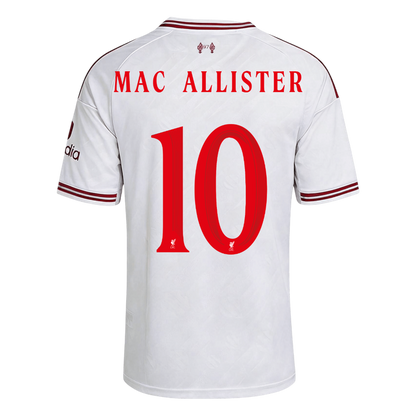 Liverpool Away Soccer Jersey 2026/27 – MAC ALLISTER #10 – UCL