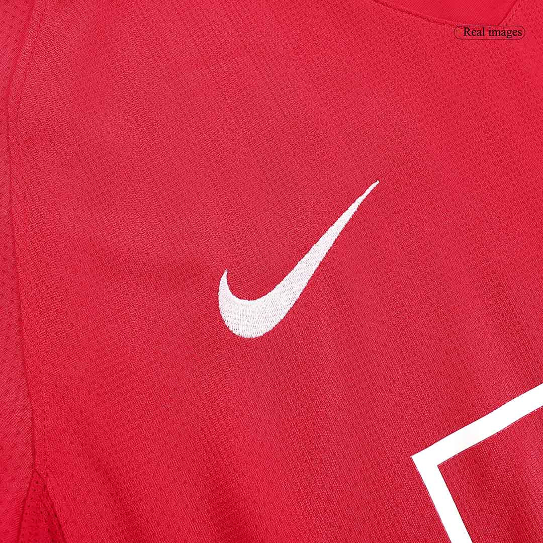 Retro Manchester United Mens Home Long Sleeve Soccer Jersey 2007/08