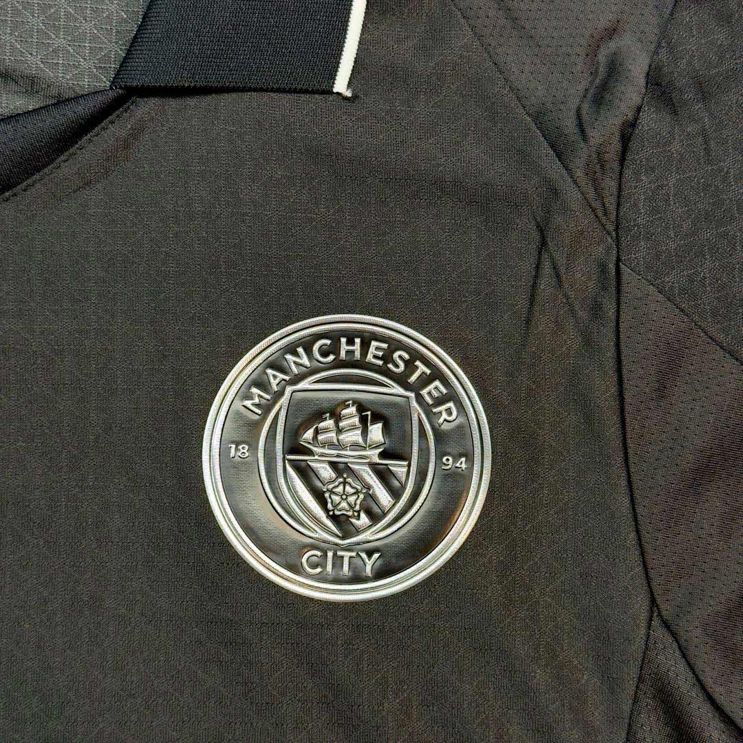 FODEN #47 Manchester City Mens Away Soccer Jersey 2025/26 Black - Player Version