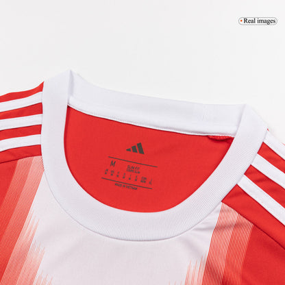 Bayern Munich Mens Home Soccer Full Set 2025/26 Red [PREMIUM]