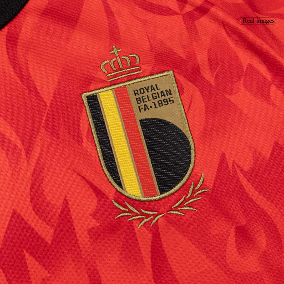 LUKAKU #9 Belgium Mens Home Soccer Jersey World Cup 2026 Red