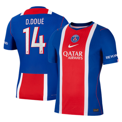 PSG Home Soccer Jersey 2026/27 – D. DOUÉ #14 (Player Version)