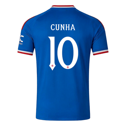Manchester United Away Soccer Jersey 2026/27 – CUNHA #10 – UCL