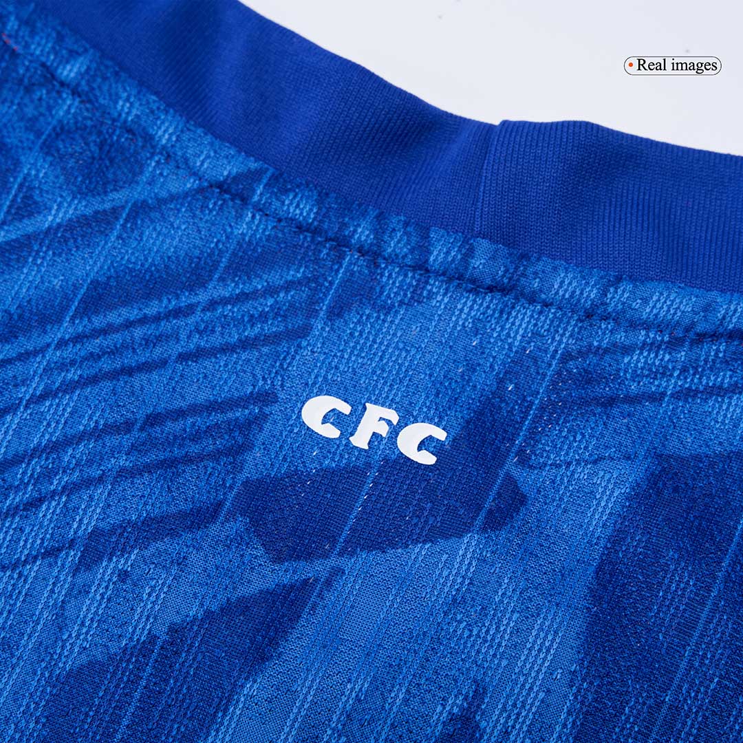 WORLD CHAMPIONS #25 Chelsea Mens Home Soccer Jersey 2025/26 Blue - Player Version