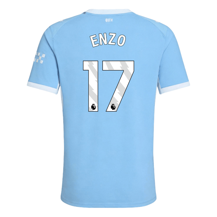 Manchester City Home Soccer Jersey 2026/27 – ENZO #17 (Player Version)