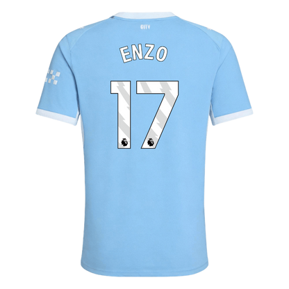Manchester City Home Soccer Jersey 2026/27 – ENZO #17 (Player Version)
