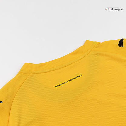 Borussia Dortmund Mens Home Soccer Jersey 2025/26 Yellow