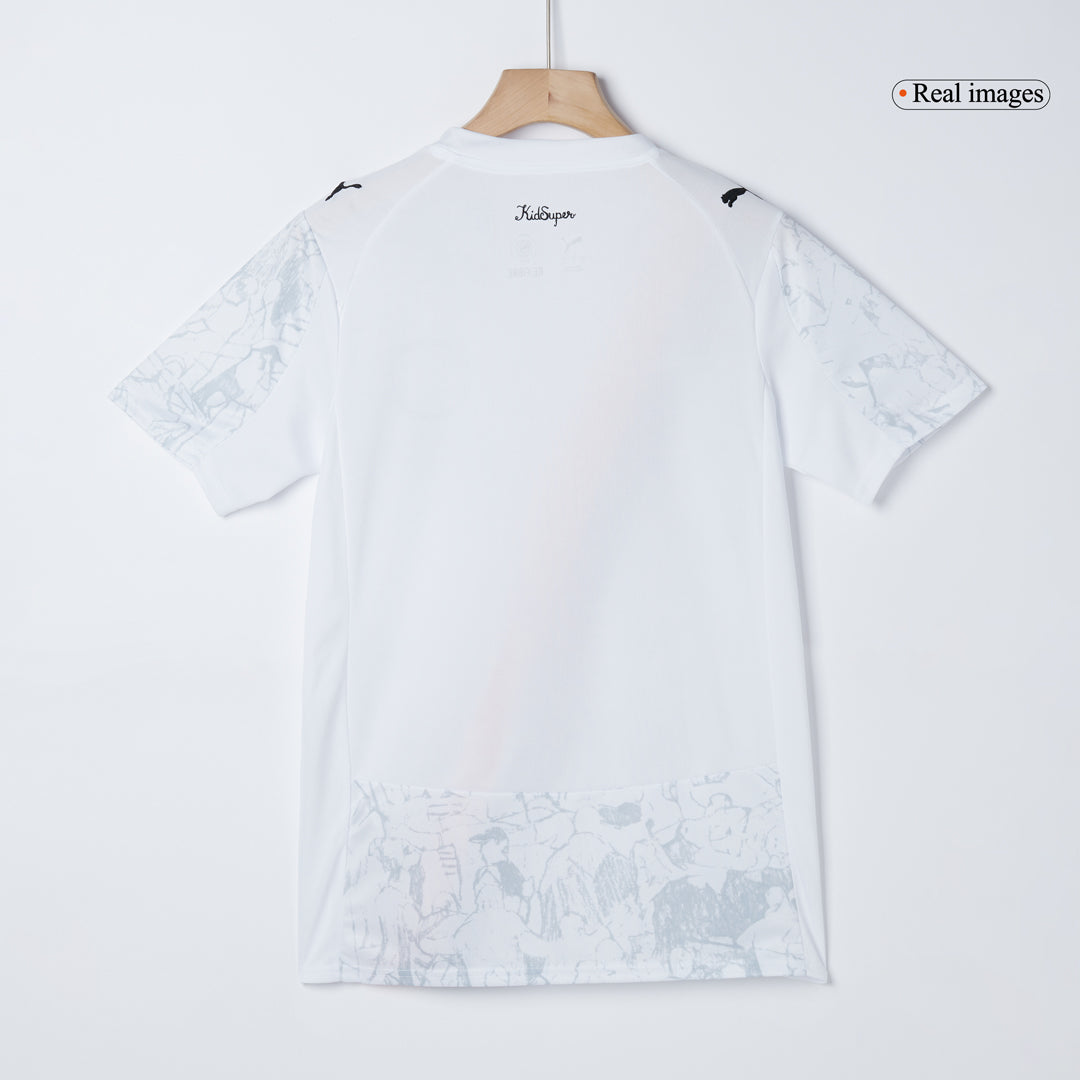 HAALAND #9 Manchester City Mens Soccer Jersey World Cup KidSuper 2025/26 White