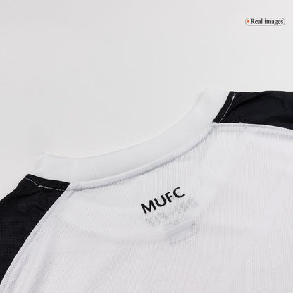 Retro Manchester United Mens Away Soccer Jersey 2010/11 White