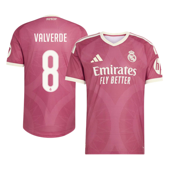 Real Madrid Third Away Soccer Jersey 2026/27 – VALVERDE #8 (Player Version)