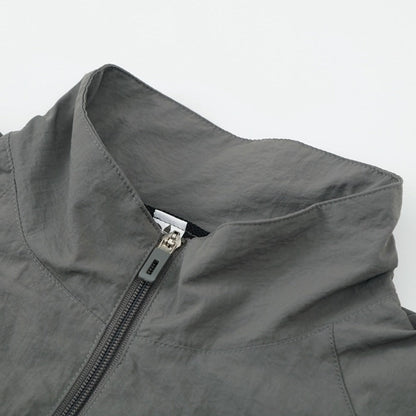 Real Madrid Mens Windbreaker Jacket 2025/26 Gray