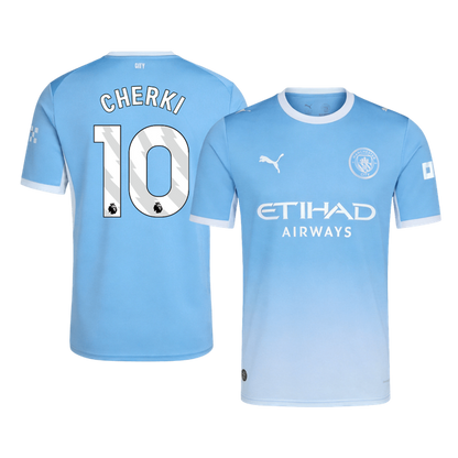 Manchester City Home Soccer Jersey 2026/27 – CHERKI #10