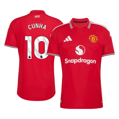 Manchester United Home Soccer Jersey 2026/27 – CUNHA #10 (Player Version)