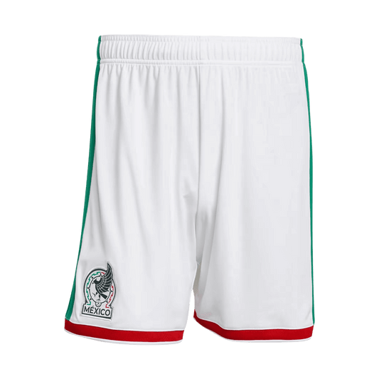 Mexico Mens Home Soccer Shorts World Cup 2026 White [PREMIUM]