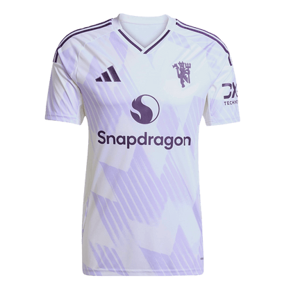 Manchester United Mens Away Soccer Jersey 2025/26 White